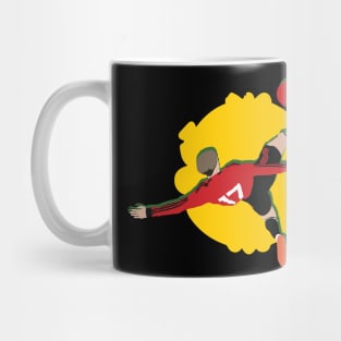 Garnacho 17 Man Utd Overhead Kick Goal Collage Mug